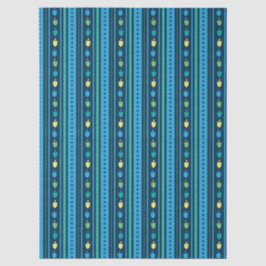 Hanukkah Dreidel Party Stripe Tissue Paper Tissuepapier