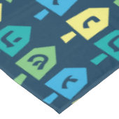 Hanukkah Dreidel Party Tablecloth Tafelkleed (Gekanteld)