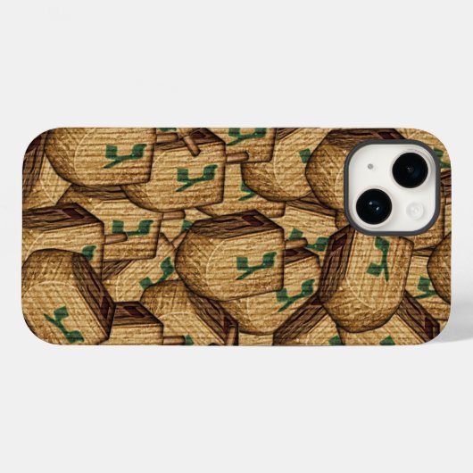 Hanukkah Dreidel Phone Case (Achterkant (horizontaal))