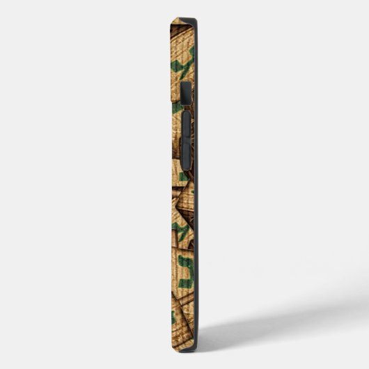 Hanukkah Dreidel Phone Case (Achterkant / Links)