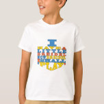 Hanukkah "Dreidel Play" T-shirt van het Kind<br><div class="desc">Chanoeka "Ik heb een kleine Dreidel... " Kies uit vele verschillende shirten kleuren, stijlen en maten voor dit ontwerp! Bedankt voor het stoppen en winkelen door! Zeer gewaardeerd! Fijne Chanoeka/Chanoeka! Stijl: Kinderen Hanes TAGLESS® T-Shirt Wacht tot je dit zakloze t-shirt op je kind krijgt. Hij tilt zijn alledaagse stijl naar...</div>