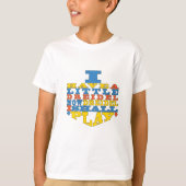 Hanukkah "Dreidel Play" T-shirt van het Kind (Voorkant)