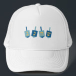 Hanukkah Dreidel Trucker Pet<br><div class="desc">Dek de zalen en de rest van je huis in Hanukkah met dit ontwerp op je vakantieprojecten.</div>