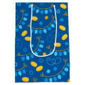 Hanukkah Dreidels Medium Cadeauzakje (Achterkant)