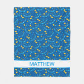 Hanukkah Dreidels Persoonlijke fleece Blanket (Voorkant)