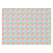 Hanukkah Dreidels Rainbow Waterverf Holiday Tafelkleed (Voorkant (Horizontaal))