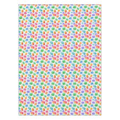 Hanukkah Dreidels Rainbow Waterverf Holiday Tafelkleed (Voorkant)