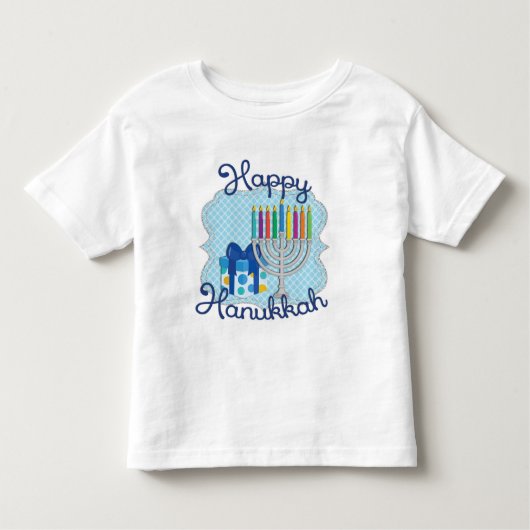 Hanukkah Dress Kinder Shirts (Voorkant)