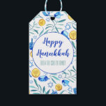 Hanukkah Driedel Gelt Waterverf Holiday Cadeaulabel<br><div class="desc">Ik hoop dat je van dit vakantiemodel houdt. Voeg je eigen tekst toe aan de voor- of achterkant. Bekijk mijn winkel voor meer overeenkomende objecten zoals handdoeken,  stickers,  mokken,  kaarten,  pakpapier en andere vakantiepatronen. Bedankt om met mij te winkelen,  als je iets wilt,  laat het me dan weten!</div>