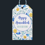 Hanukkah Driedel Gelt Waterverf Holiday Cadeaulabel<br><div class="desc">Ik hoop dat je van dit vakantiemodel houdt. Voeg je eigen tekst toe aan de voor- of achterkant. Bekijk mijn winkel voor meer overeenkomende objecten zoals handdoeken,  stickers,  mokken,  kaarten,  pakpapier en andere vakantiepatronen. Bedankt om met mij te winkelen,  als je iets wilt,  laat het me dan weten!</div>