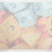 Hanukkah Drieluik Wenskaart (Binnenkant midden)