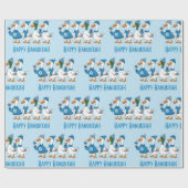 Hanukkah Ducks  Cadeaupapier (Vlak)
