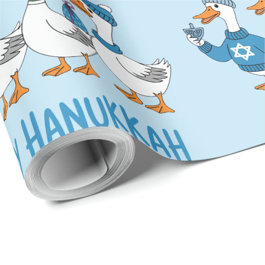 Hanukkah Ducks  Cadeaupapier (Rol Hoek)