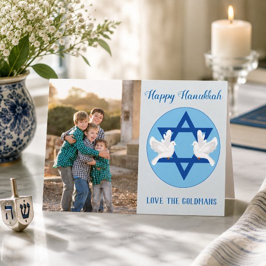 Hanukkah Duif Groeten van Vrede