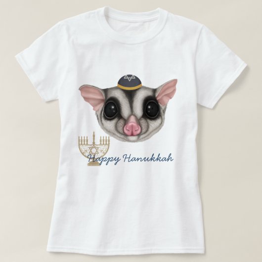 Hanukkah Edition Sugar Glider T-shirt (Design voorkant)