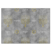 Hanukkah Elegant Menorahs Snijplank (Voorkant)