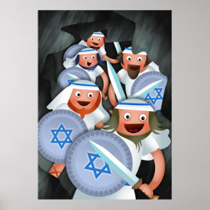 Hanukkah en de Maccabees Poster