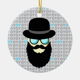 Hanukkah en Kerstmis Keramisch Ornament