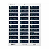Hanukkah Etiket (Full Sheet)