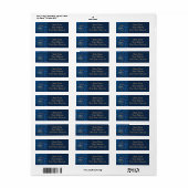 Hanukkah Etiket (Full Sheet)