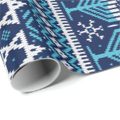 Hanukkah Fair Isle Faux Knit Sweater Cadeaupapier (Rol Hoek)