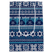 Hanukkah Fair Isle Faux Knit Sweater Medium Cadeauzakje (Achterkant)