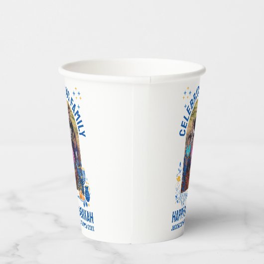  HANUKKAH FAMILIEREÜNIE PAPIEREN BEKERS (Rechts)