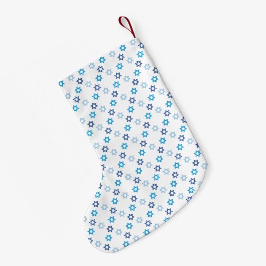 Hanukkah Family Foto Kleine Kerstsok (Achterkant (Hangend))