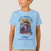 HANUKKAH FAMILY REUNION Custom LEMELE Kinder T-shirt (Voorkant)