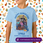 HANUKKAH FAMILY REUNION Custom LEMELE Kinder T-shirt