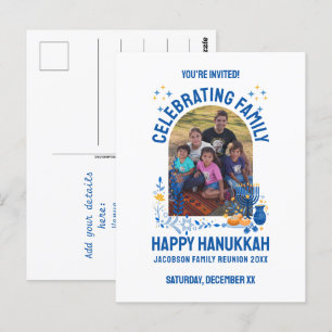 HANUKKAH FAMILY REUNION  foto Briefkaart