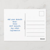 HANUKKAH FAMILY REUNION  foto Briefkaart (Achterkant)