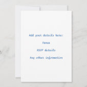 HANUKKAH FAMILY REUNION  foto Kaart (Achterkant)