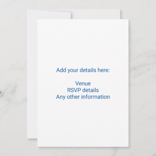 HANUKKAH FAMILY REUNION  foto Kaart (Achterkant)