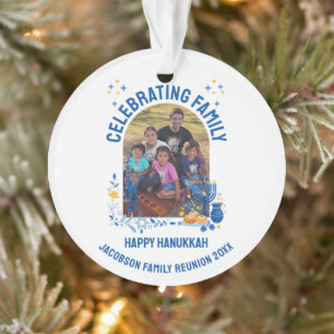 HANUKKAH FAMILY REUNION  foto Ornament