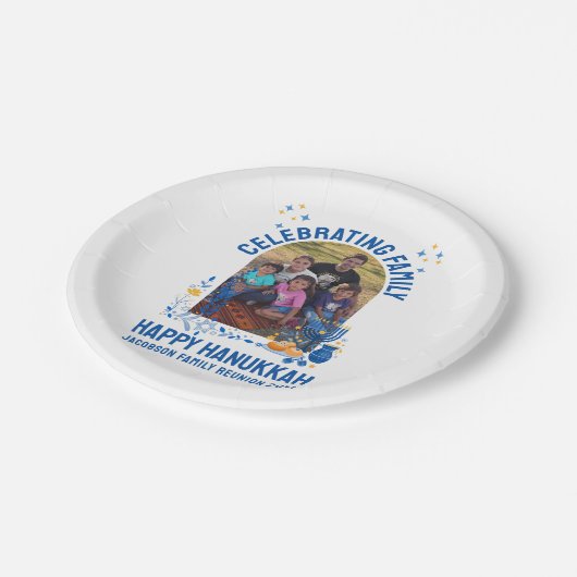 HANUKKAH FAMILY REUNION  foto Papieren Bordje (Gekanteld)