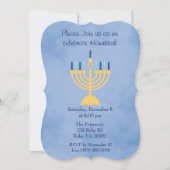 Hanukkah Feest Kaart (Voorkant)