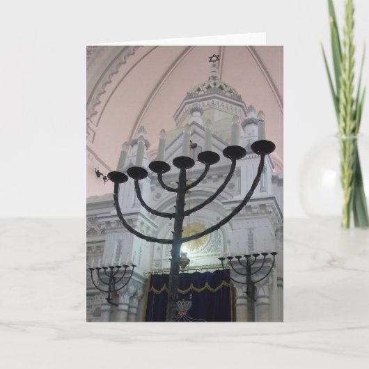 Hanukkah Feestdagen Kaart (Voorkant)