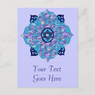 Hanukkah Feestdagenkaart