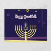 Hanukkah Feestdagenkaart (Voorkant)