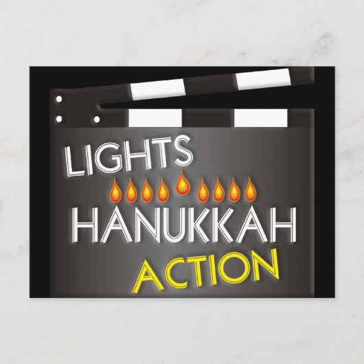 Hanukkah Feestdagenkaart (Voorkant)