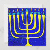 Hanukkah Feestdagenkaart (Voorkant)
