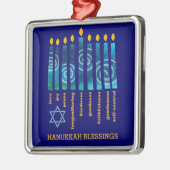 HANUKKAH Fruit van de Geest Metalen Ornament (Links)