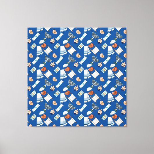 Hanukkah Fun Canvas Print (Voorkant)