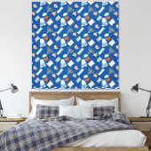 Hanukkah Fun Canvas Print (Insitu (Slaapkamer))