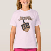 Hanukkah Fun Dreidel Champion Novelty T-Shirt (Voorkant)