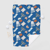 Hanukkah Fun Golf Towel Golfhanddoek (Insitu)