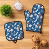 Hanukkah Fun Ovenwant Set (Top down)