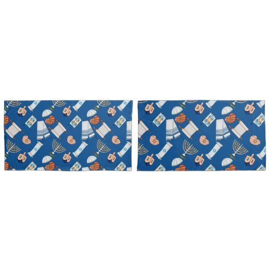 Hanukkah Fun Pillowcases Kussensloop (Voorkant-Set)