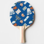 Hanukkah Fun Ping Pong Paddle Tafeltennisbatje (Voorkant)